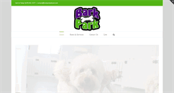 Desktop Screenshot of barkparkpetcare.com